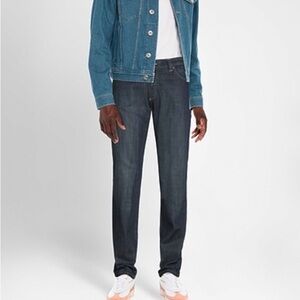 Byblos Straight Legged Dark Blue Jeans